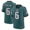 DeVonta Smith Philadelphia Eagles Midnight Green Team Game Jersey