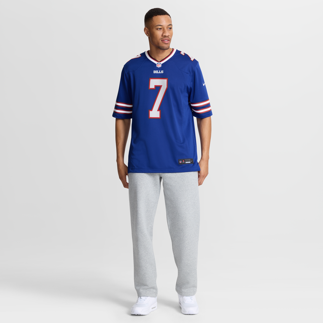 Doug Flutie Buffalo Bills Royal Game Retired Player Jersey
