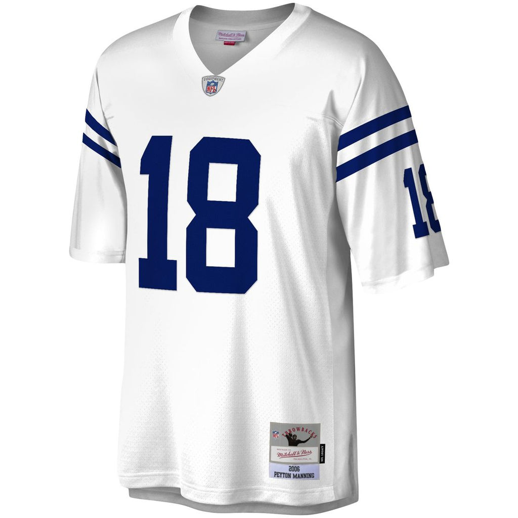 Peyton Manning Indianapolis Colts White Legacy Replica Jersey
