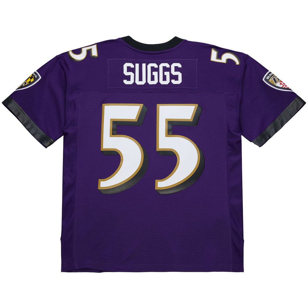Terrell Suggs Baltimore Ravens White 2003 Legacy Replica Player Jersey
