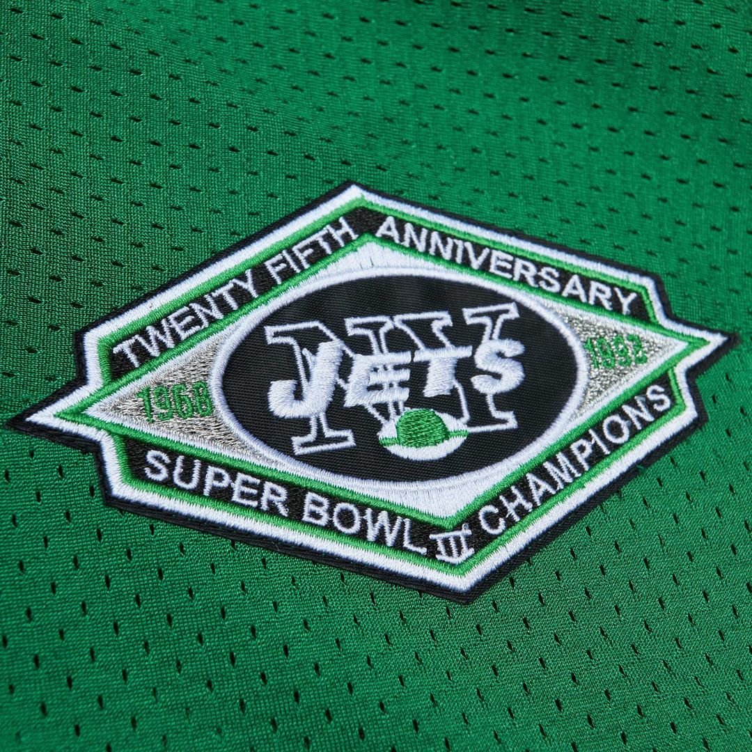Boomer Esiason New York Jets Kelly Green 1993 Authentic Throwback Retired Player Pocket Jersey