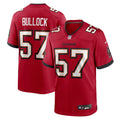 John Bullock Tampa Bay Buccaneers Red Team Game Jersey