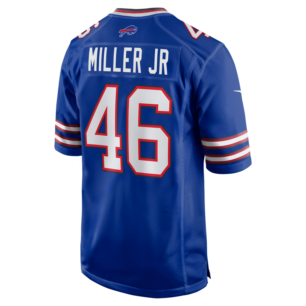 DJ Miller Jr. Buffalo Bills Royal Team Game Jersey