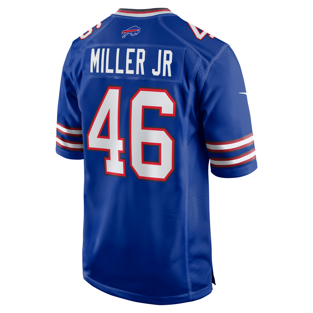 DJ Miller Jr. Buffalo Bills Royal Team Game Jersey