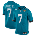 Brian Thomas Jr Jacksonville Jaguars Teal Player Game Jersey