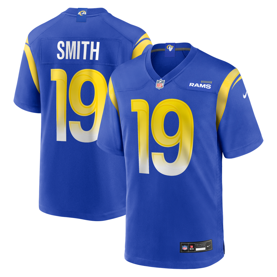 Xavier Smith Los Angeles Rams Royal Home Game Jersey