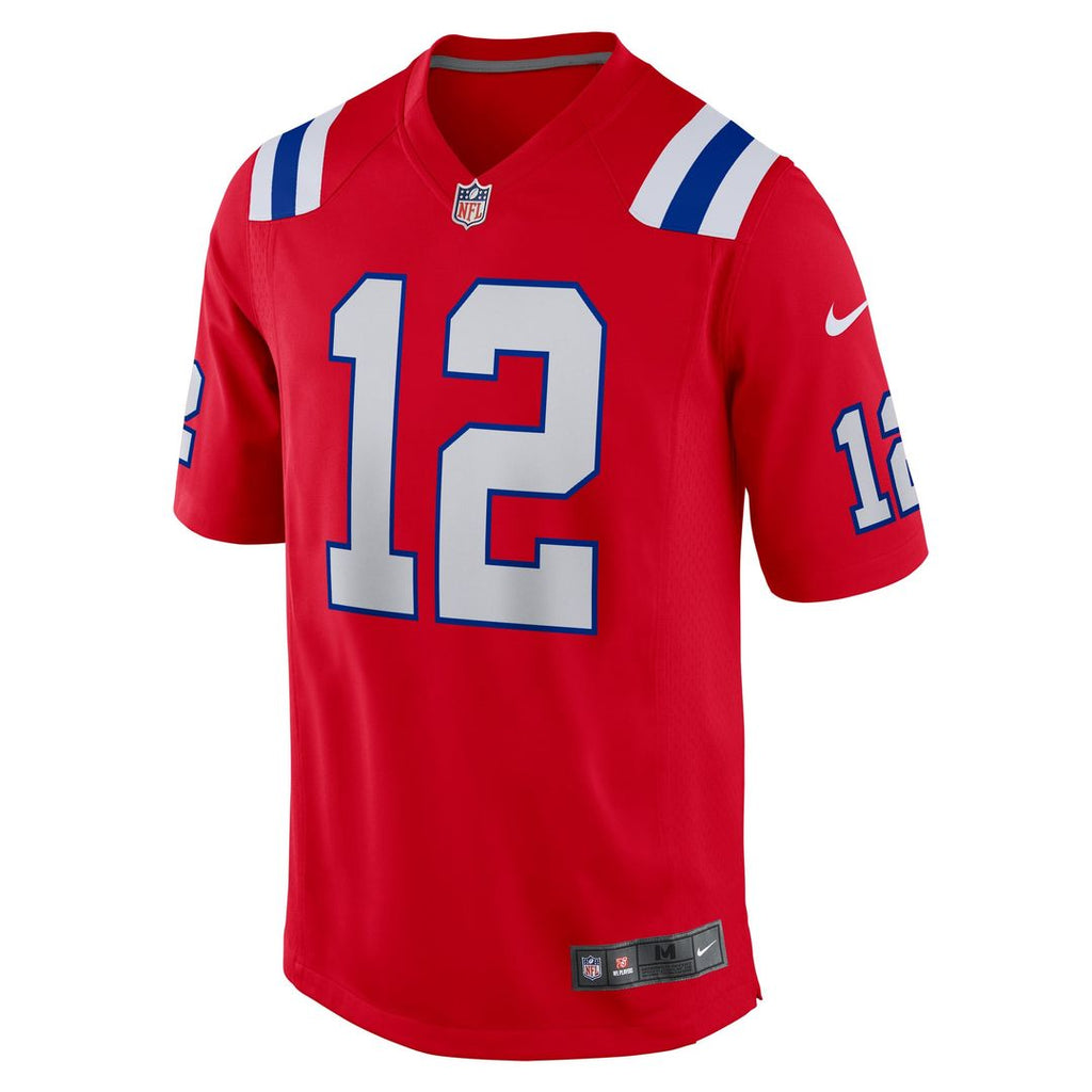 Tom Brady New England Patriots White Retired Game Jersey
