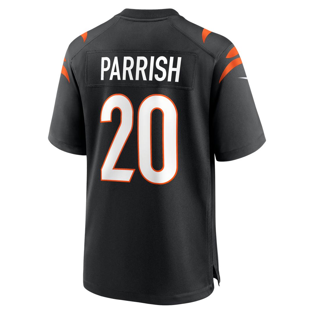 Lemar Parrish Cincinnati Bengals Black Team Retired Game Jersey