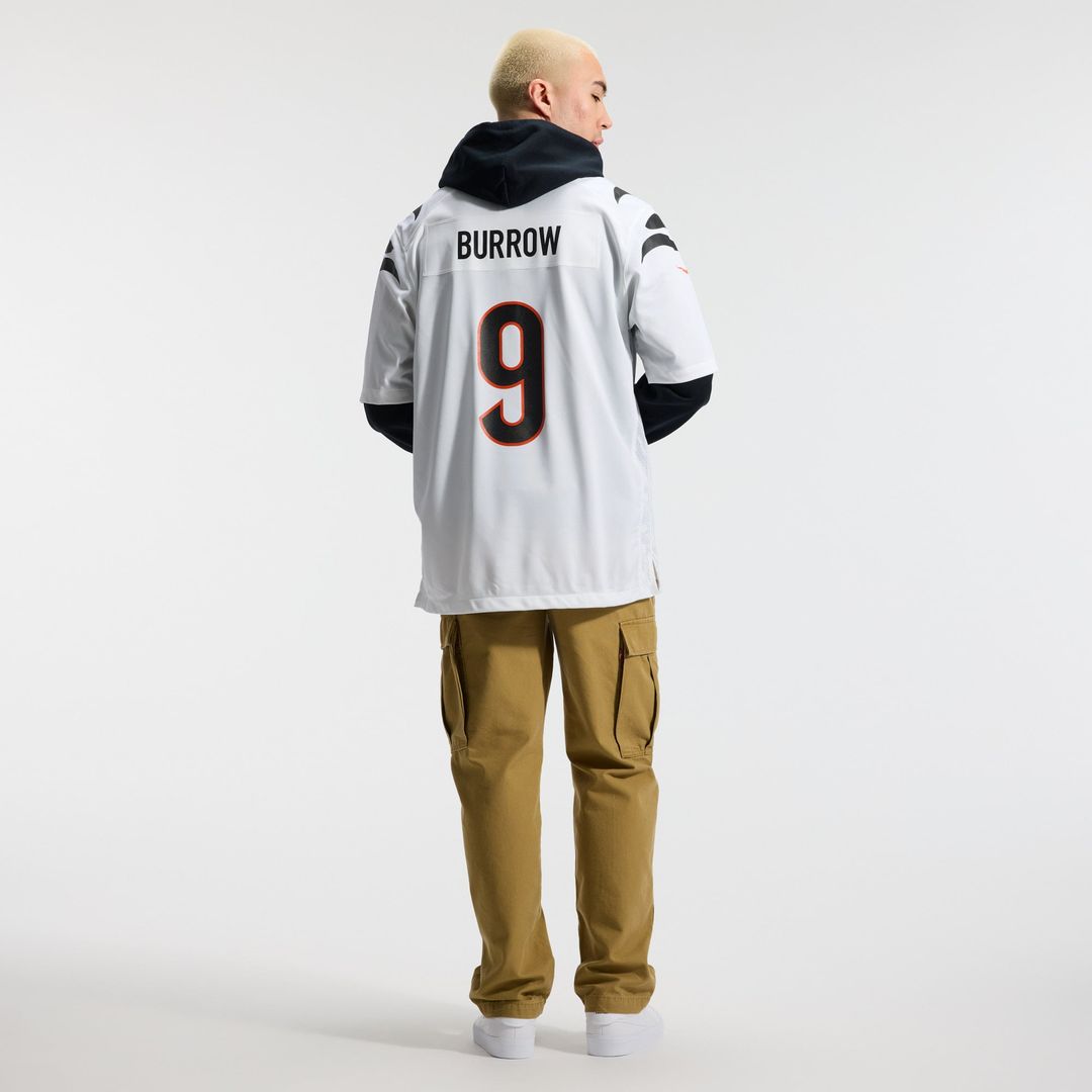 Joe Burrow Cincinnati Bengals White Game Jersey