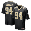 Cameron Jordan New Orleans Saints Black Game Jersey