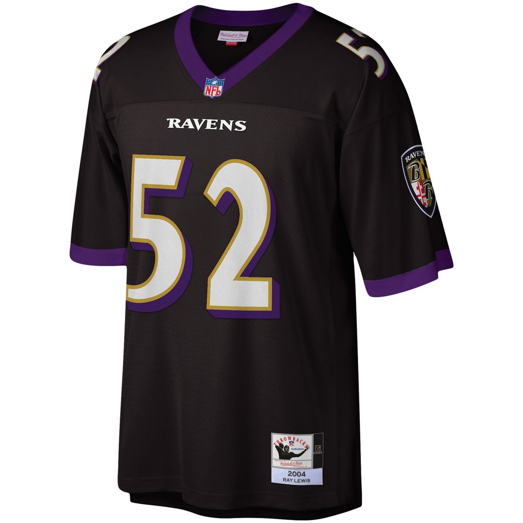 Ray Lewis Baltimore Ravens Black Legacy Replica Jersey