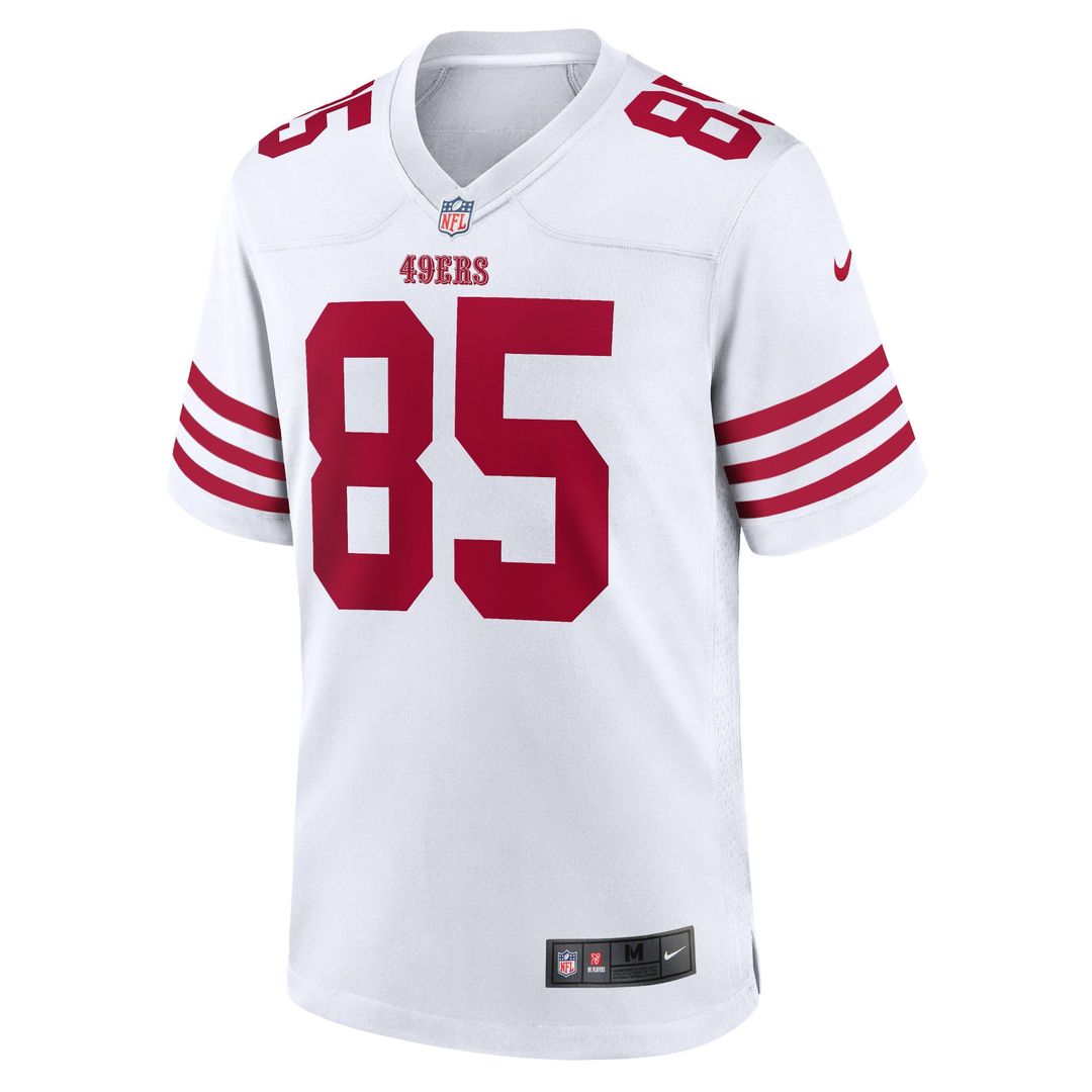 George Kittle San Francisco 49ers White Player Game Jersey