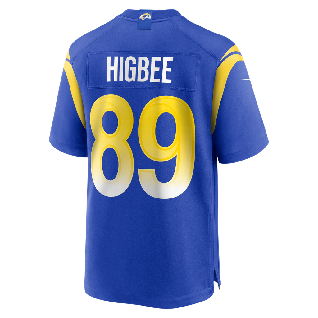 Tyler Higbee Los Angeles Rams Royal Game Player Jersey