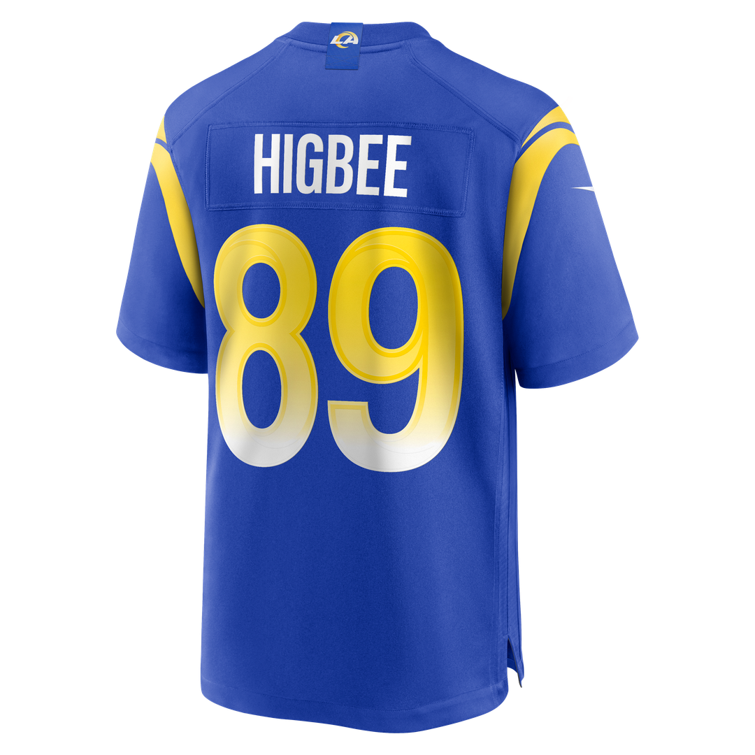 Tyler Higbee Los Angeles Rams Royal Game Player Jersey