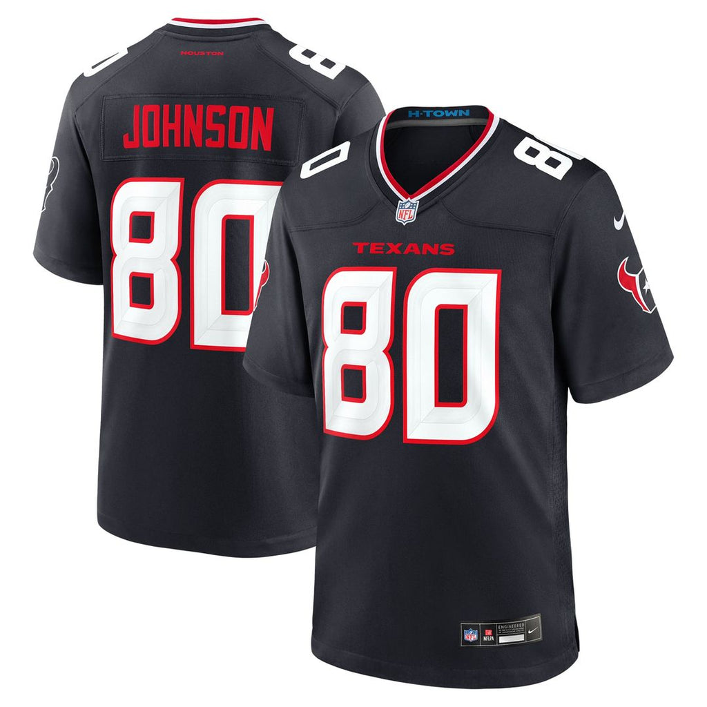 Andre Johnson Houston Texans Navy Team Retired Player Game Jersey