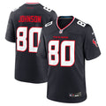 Andre Johnson Houston Texans Navy Team Retired Player Game Jersey