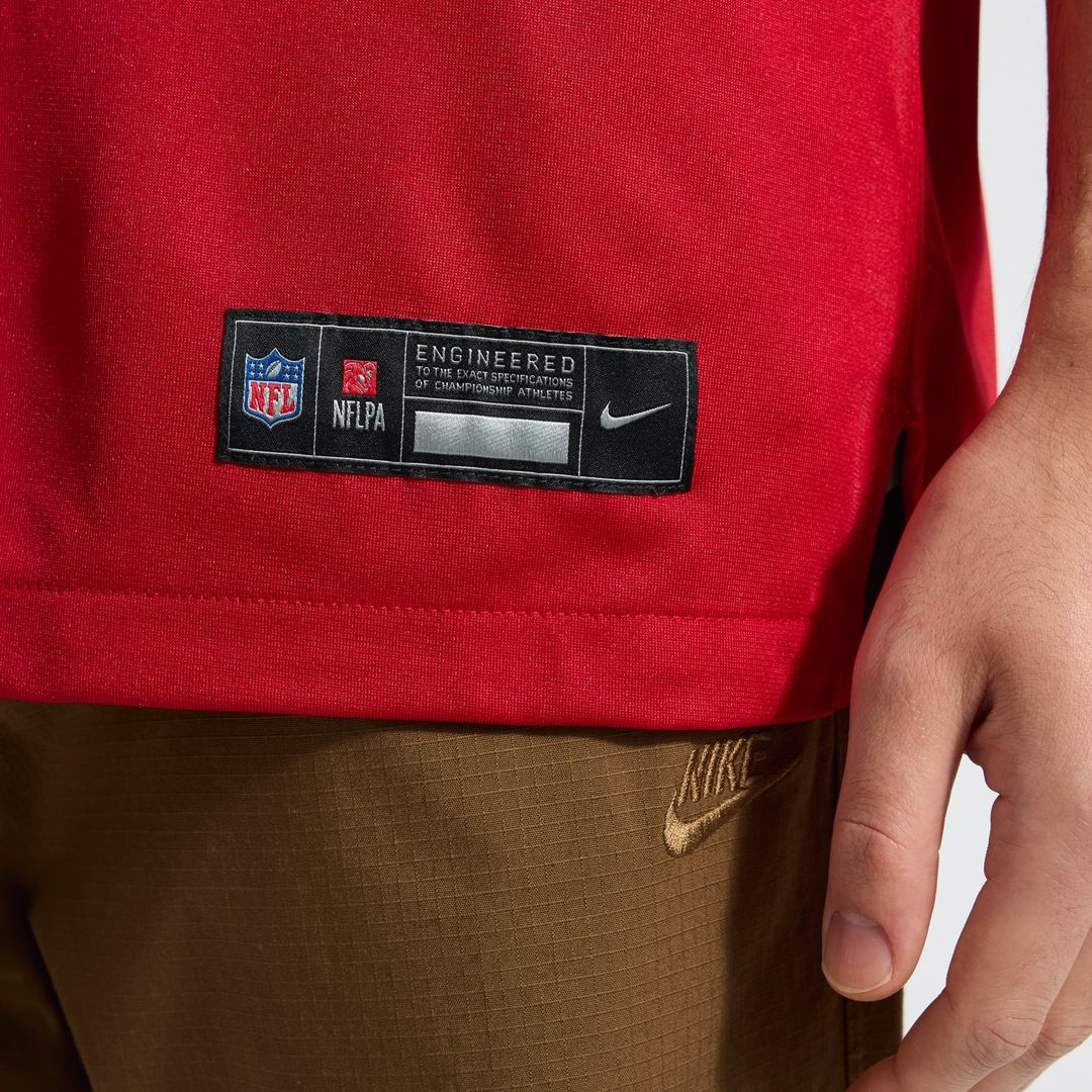 Malik Nabers New York Giants Century Red Alternate Game Jersey