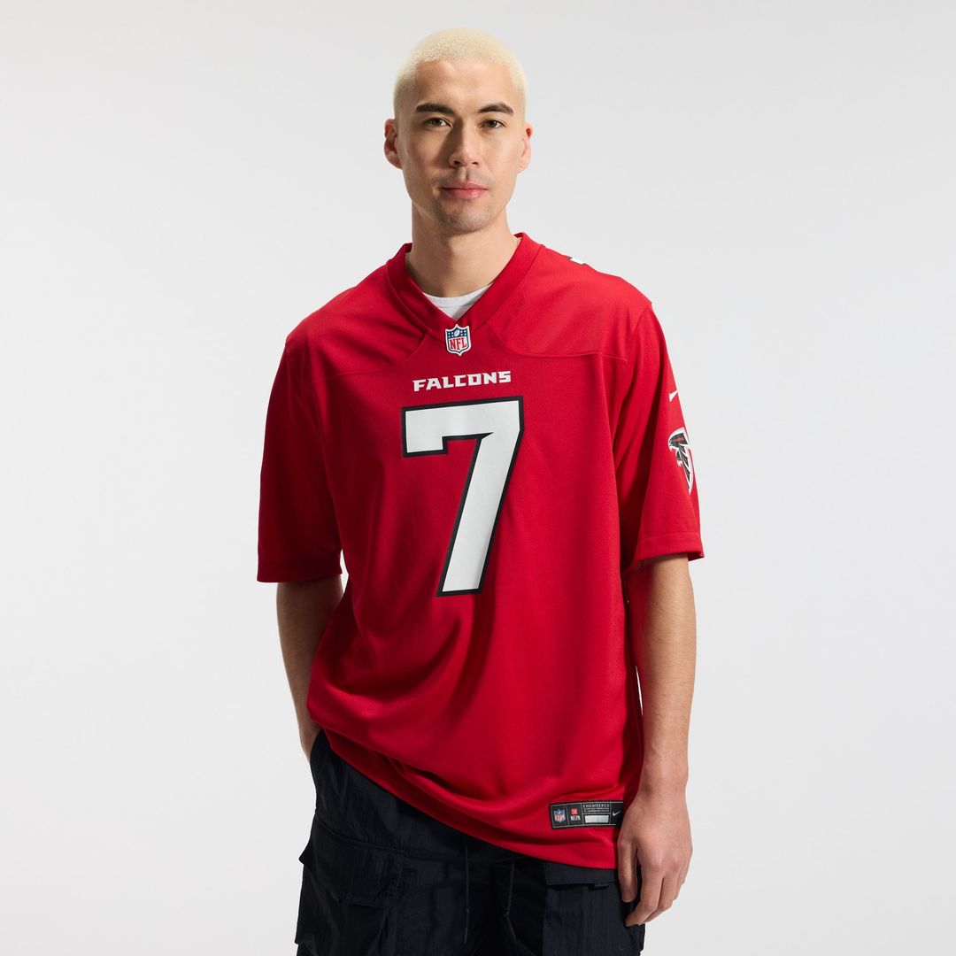 Bijan Robinson Atlanta Falcons Red Game Jersey