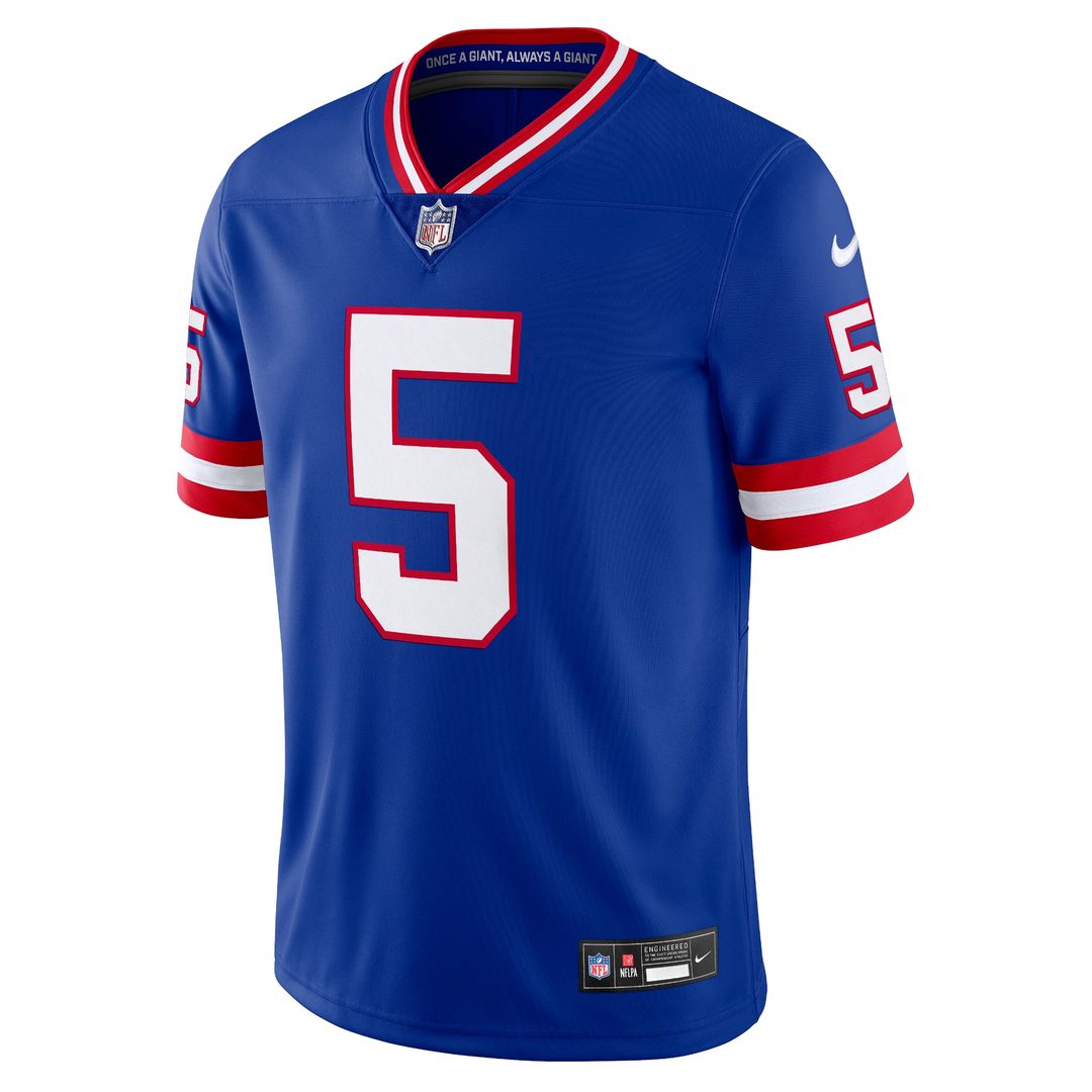 Kayvon Thibodeaux New York Giants Royal Alternate Vapor Untouchable Limited Jersey