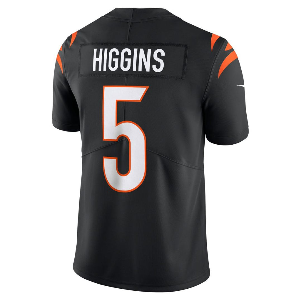 Tee Higgins Cincinnati Bengals Black Vapor Untouchable Limited Jersey