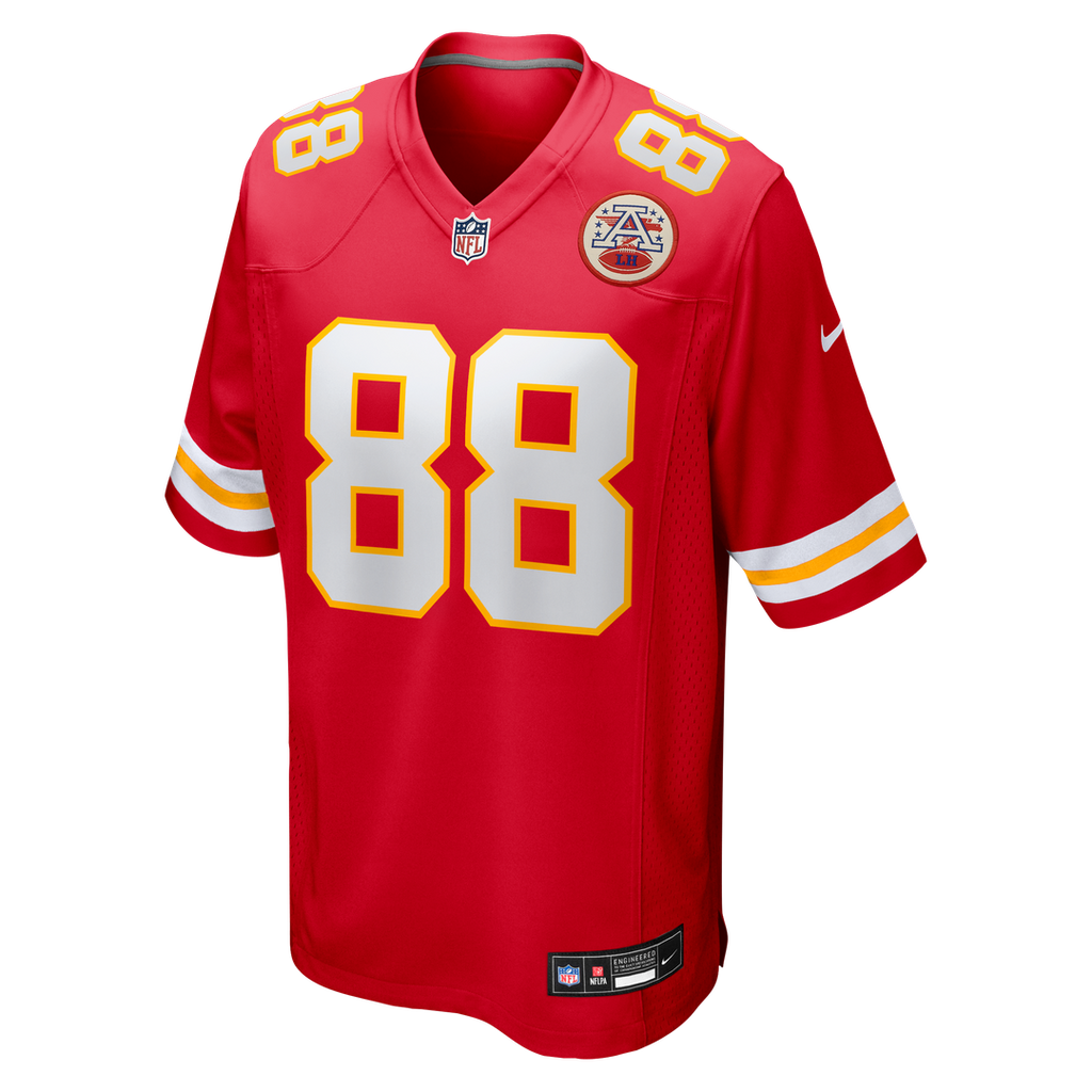 Jake Briningstool Kansas City Chiefs Red Team Game Jersey