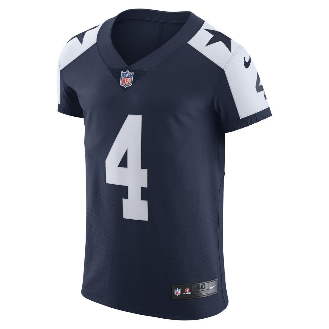 Dak Prescott Dallas Cowboys Navy Alternate Vapor Elite Player Jersey