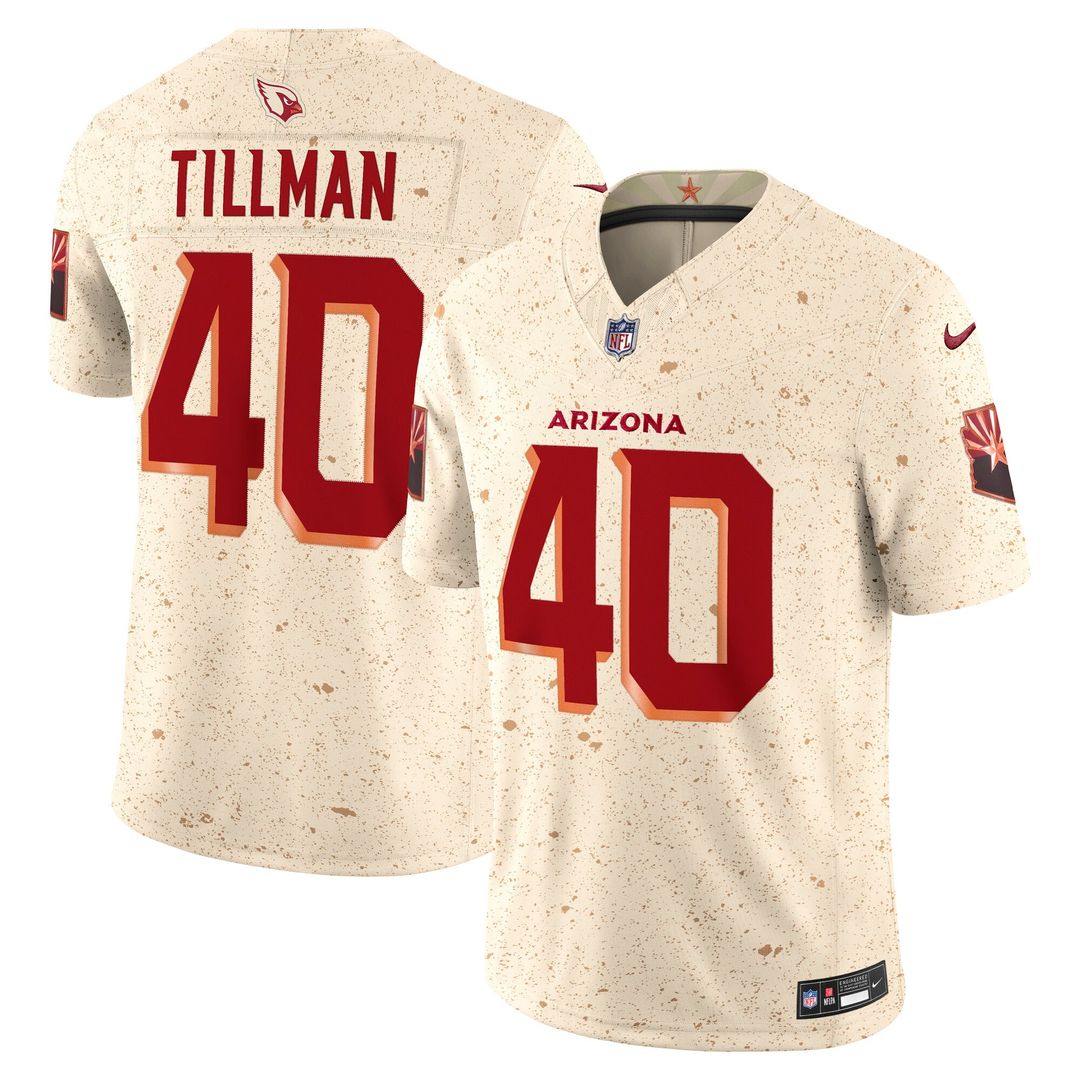 Pat Tillman Arizona Cardinals Natural Rivalries Collection Stitched Limited Jersey