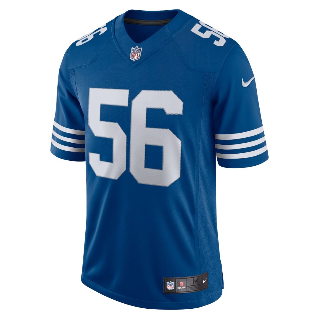 Quenton Nelson Indianapolis Colts Royal Alternate Vapor Limited Jersey