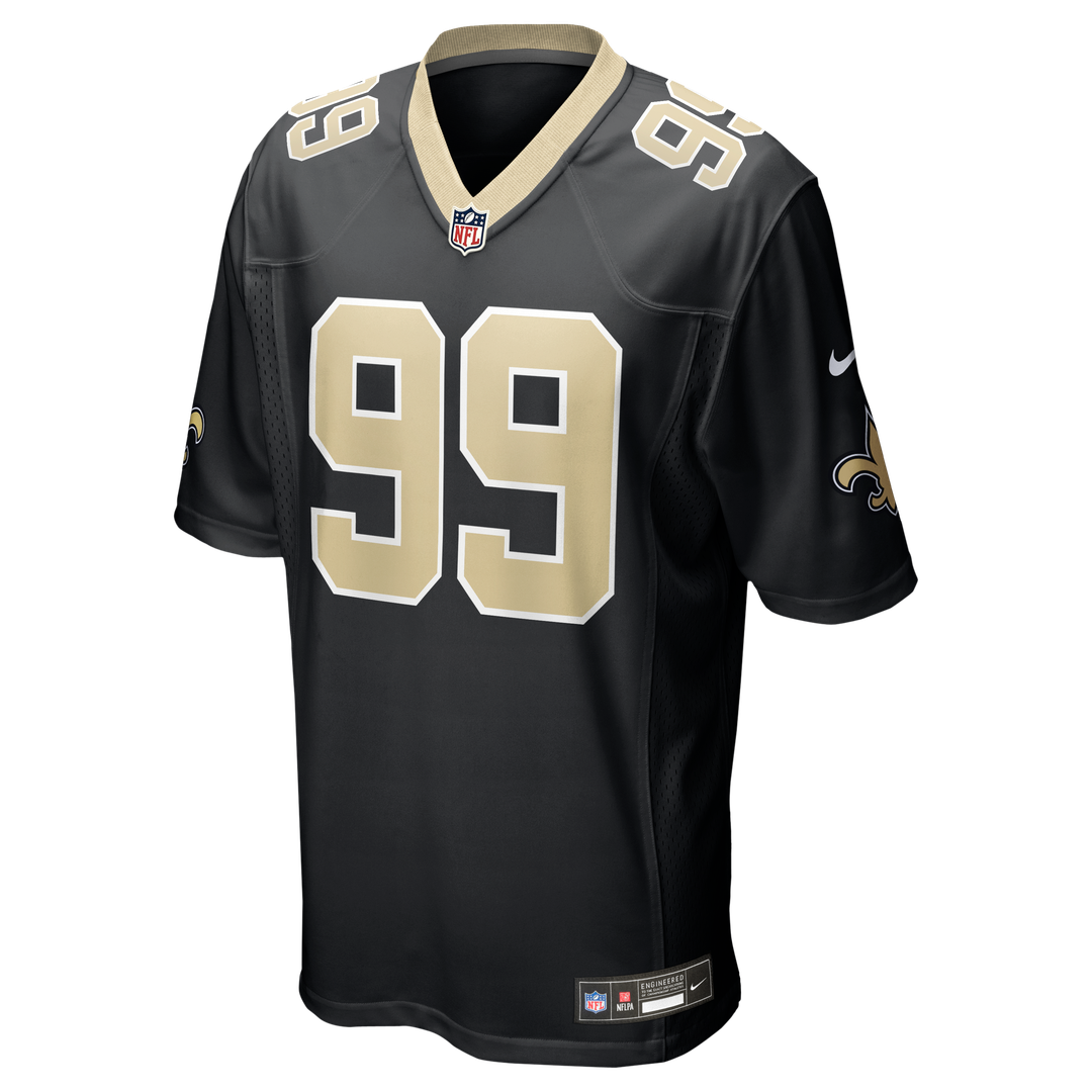 Chase Young New Orleans Saints Black Game Jersey