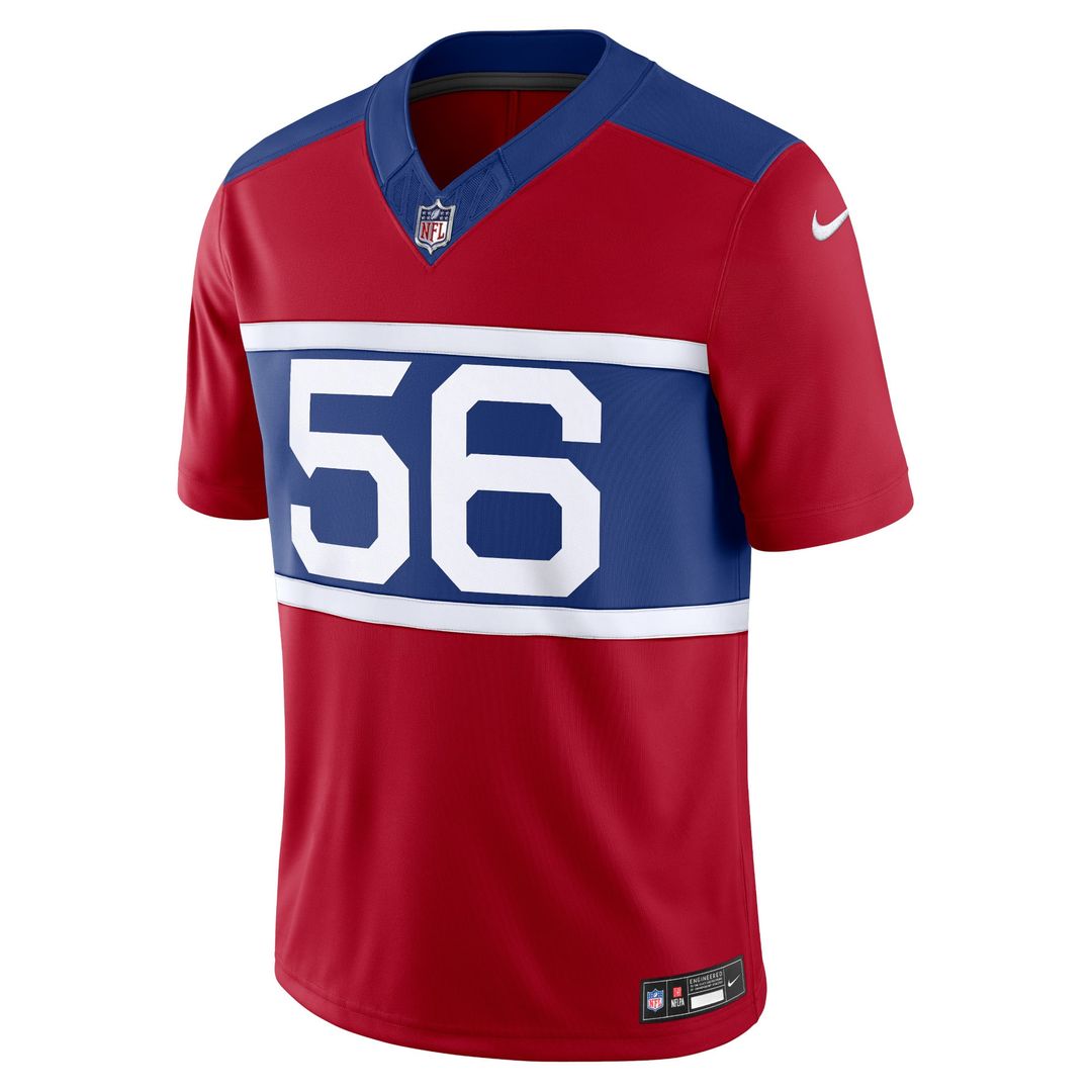Lawrence Taylor New York Giants Century Red Alternate Vapor F.U.S.E. Retired Player Limited Jersey
