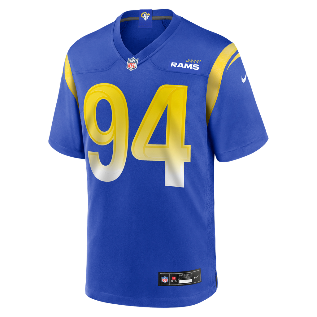 Desjuan Johnson Los Angeles Rams Royal Home Game Jersey