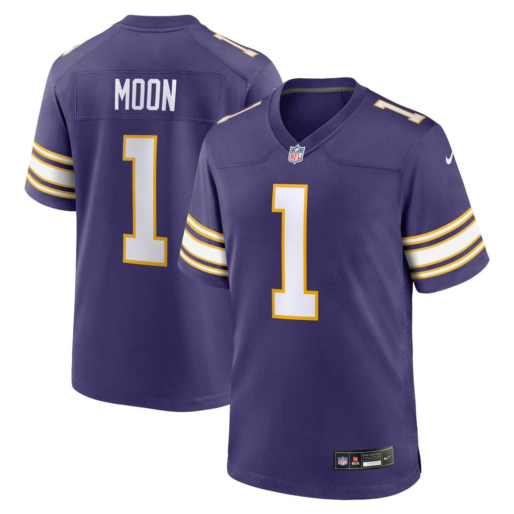 Warren Moon Minnesota Vikings Purple Retired Player Alternate Game Jersey