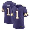 Warren Moon Minnesota Vikings Purple Retired Player Alternate Game Jersey