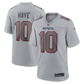 Drake Maye New England Patriots Gray Atmosphere Fashion Game Jersey