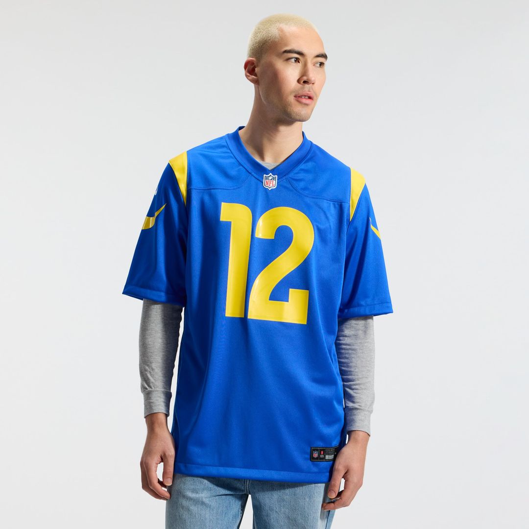 Puka Nacua Los Angeles Rams Royal Team Game Player Jersey