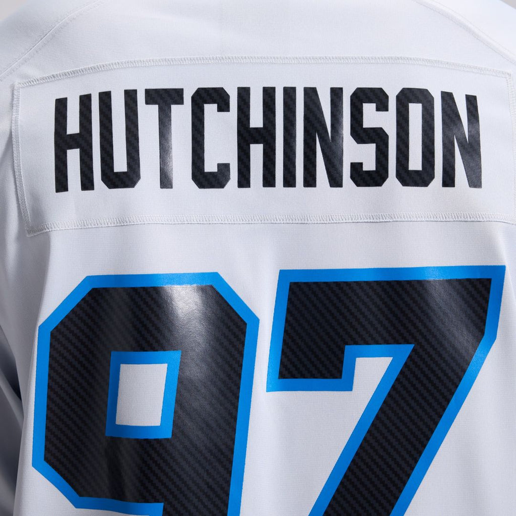Aidan Hutchinson Detroit Lions Silver 2026 Rivalries Collection Game Jersey