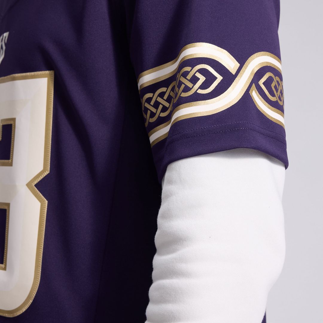 Andrew Van Ginkel Minnesota Vikings Purple 2026 Rivalries Collection Stitched Limited Jersey