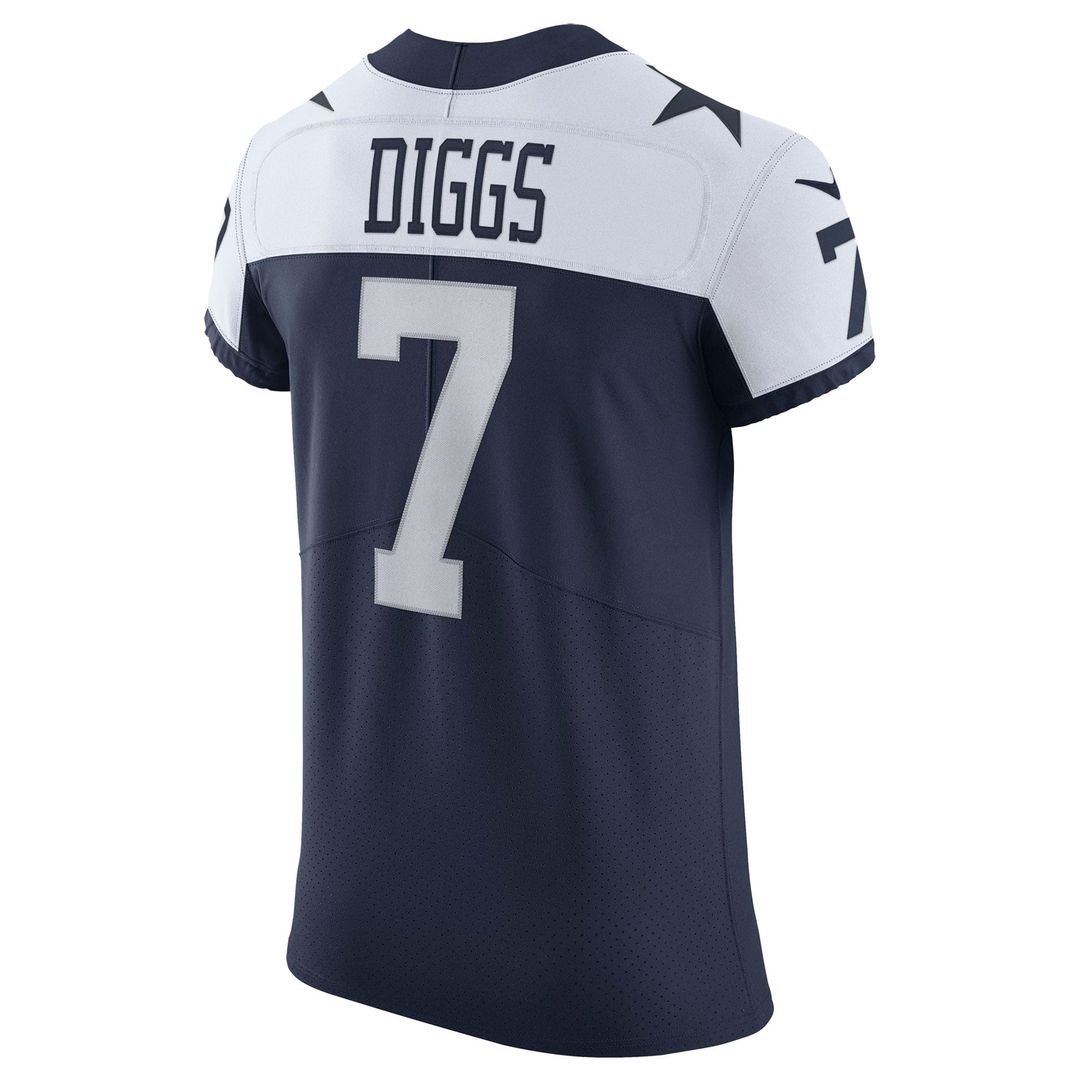 Trevon Diggs Dallas Cowboys White Vapor Elite Jersey