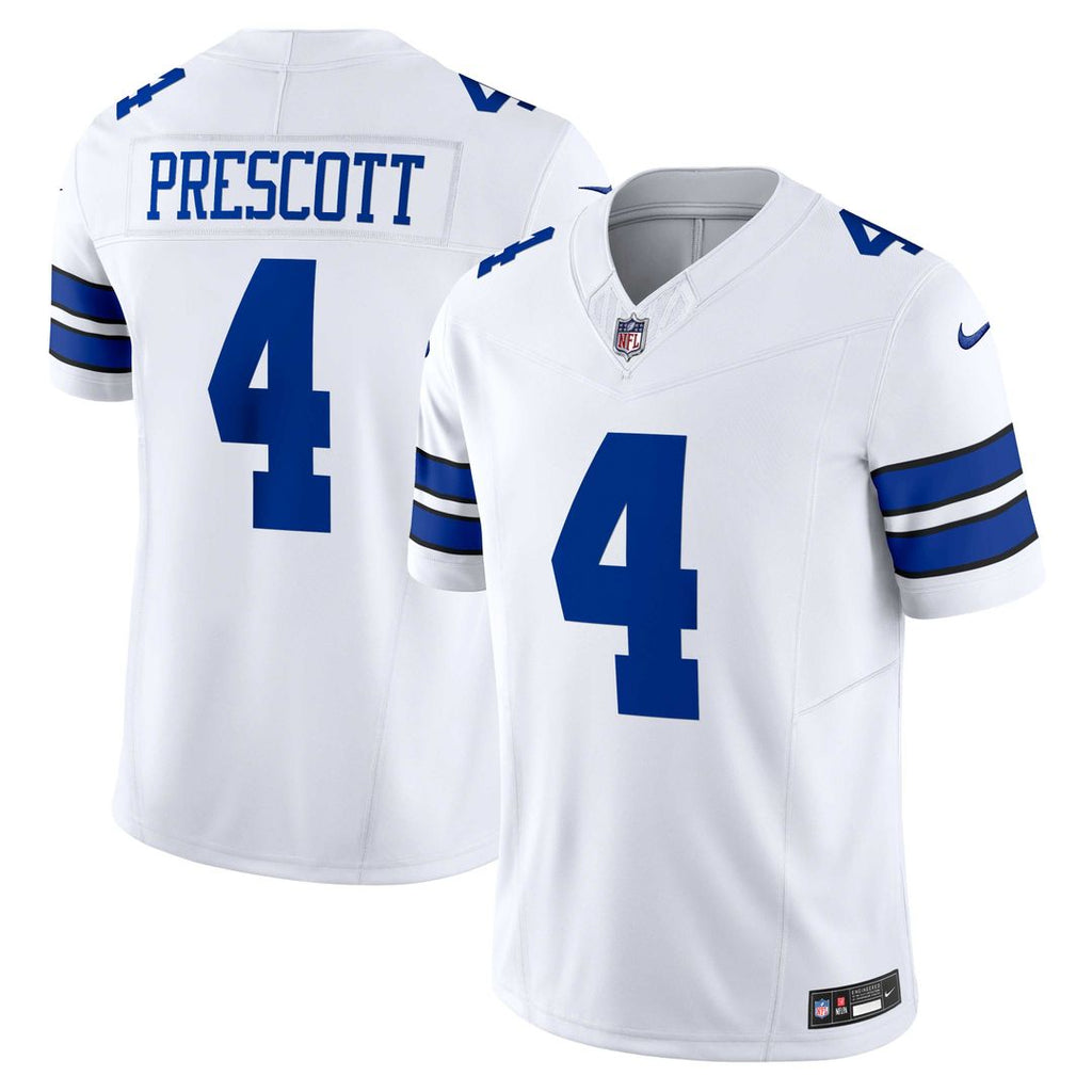 Dak Prescott Dallas Cowboys White Vapor F.U.S.E. Limited Jersey
