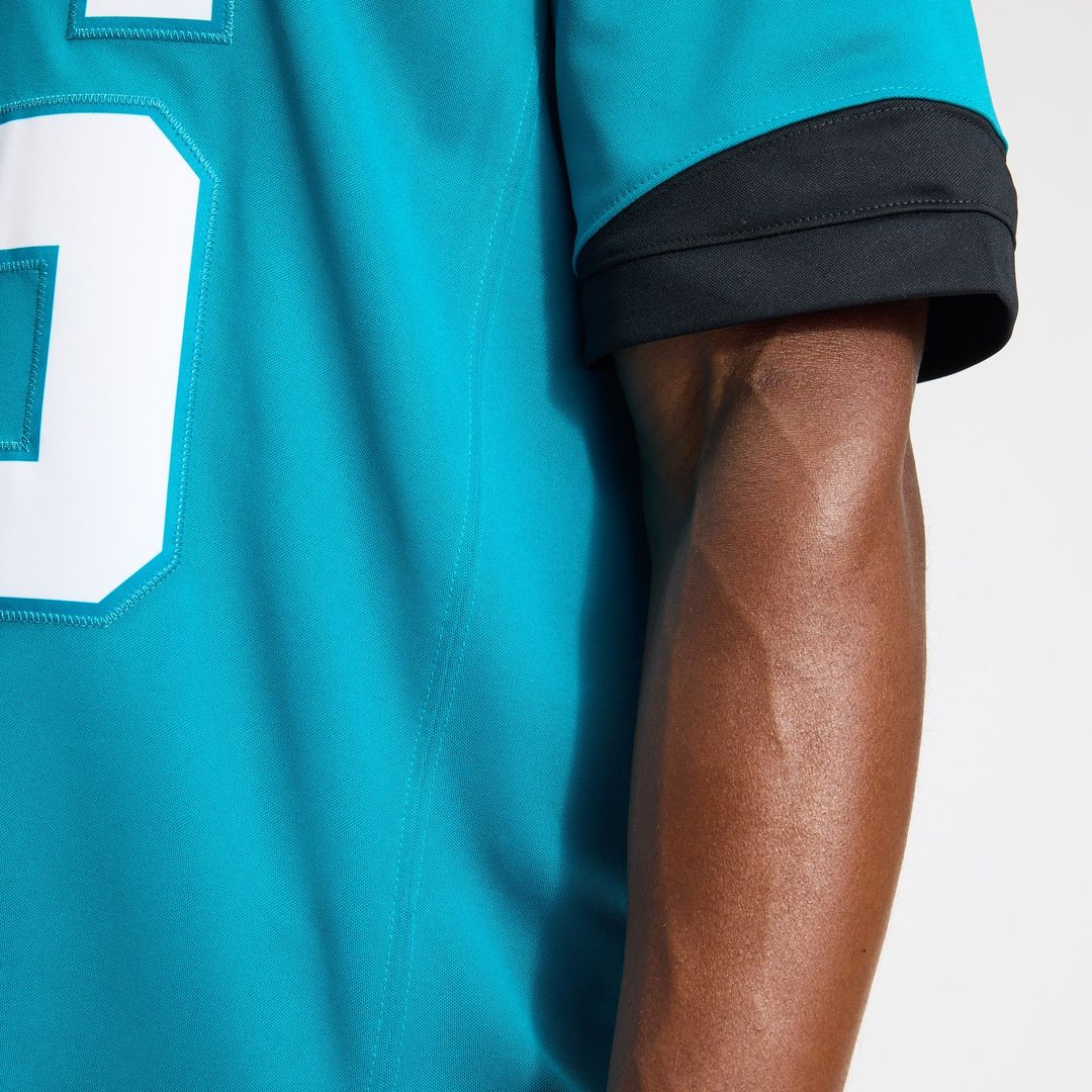 Trevor Lawrence Jacksonville Jaguars Teal Team Vapor F.U.S.E. Stitched Limited Jersey