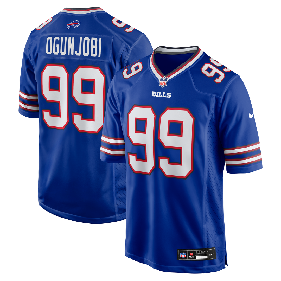 Larry Ogunjobi Buffalo Bills Royal Team Game Jersey