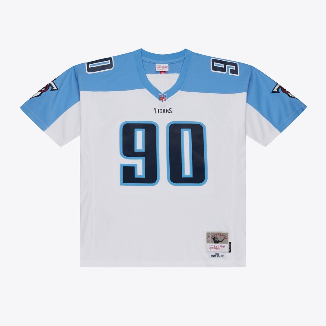 Jevon Kearse Tennessee Titans White Retired Legacy Replica Player Jersey