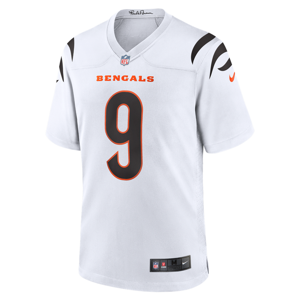 Joe Burrow Cincinnati Bengals White Game Jersey