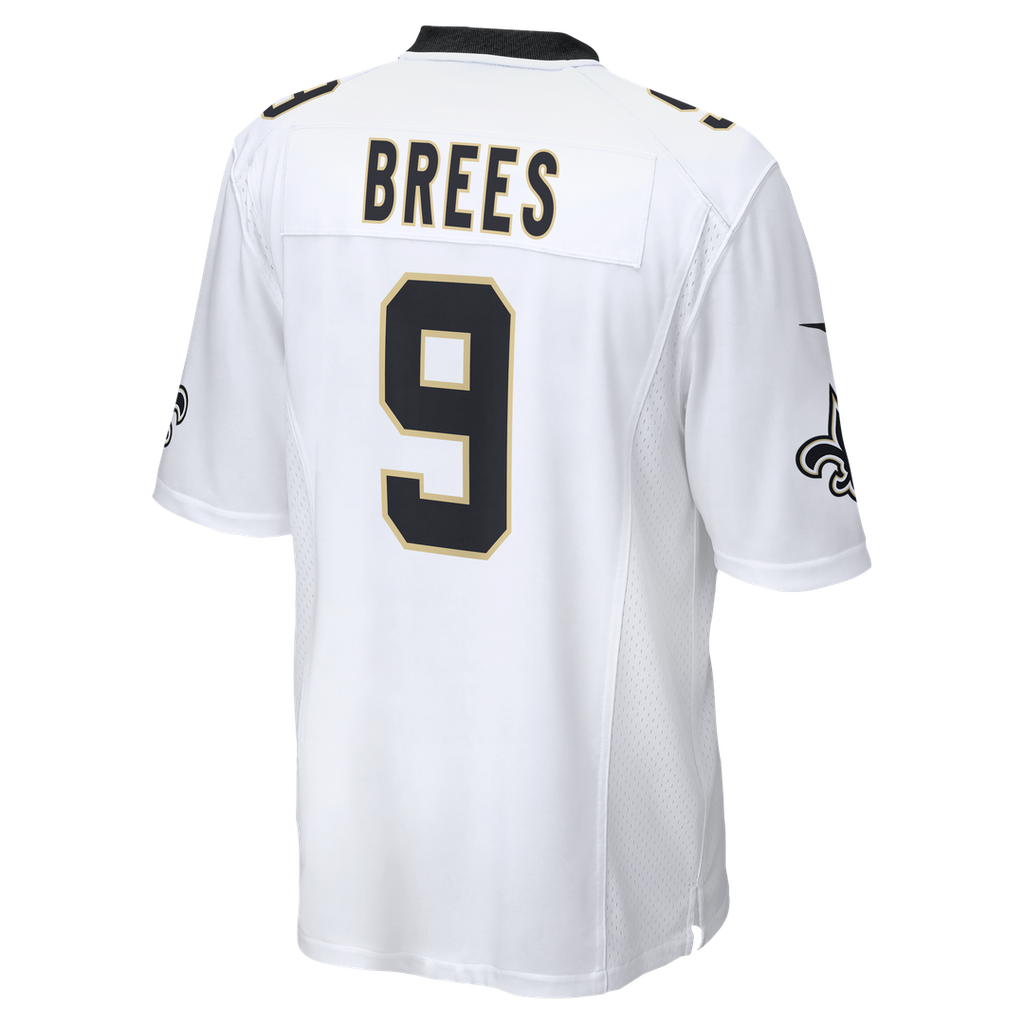 Drew Brees New Orleans Saints White Game Jersey