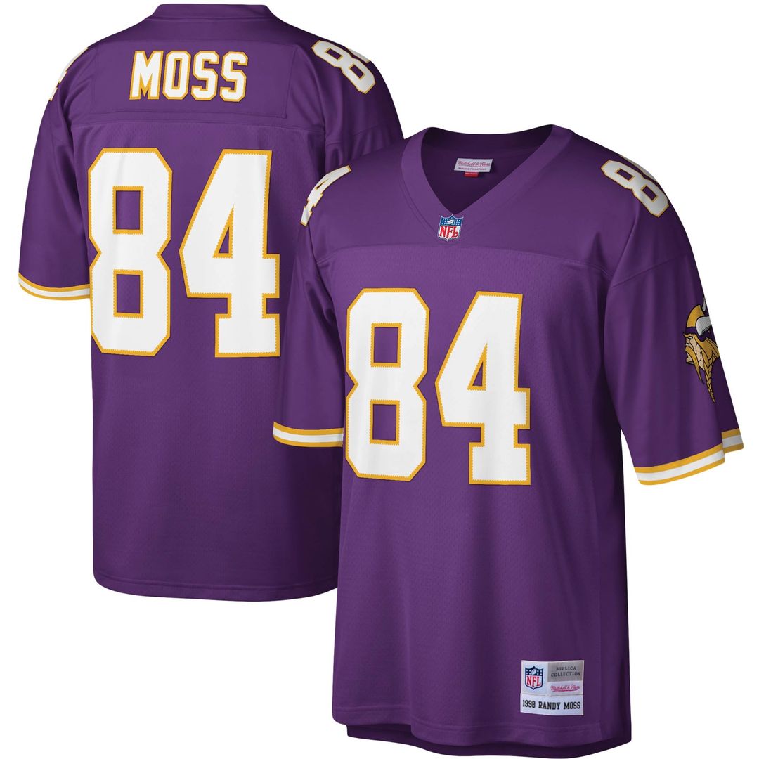 Randy Moss Minnesota Vikings White Legacy Replica Jersey