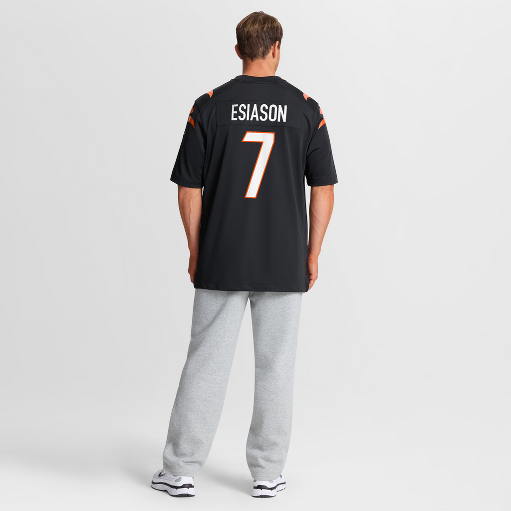 Boomer Esiason Cincinnati Bengals Black Retired Player Jersey