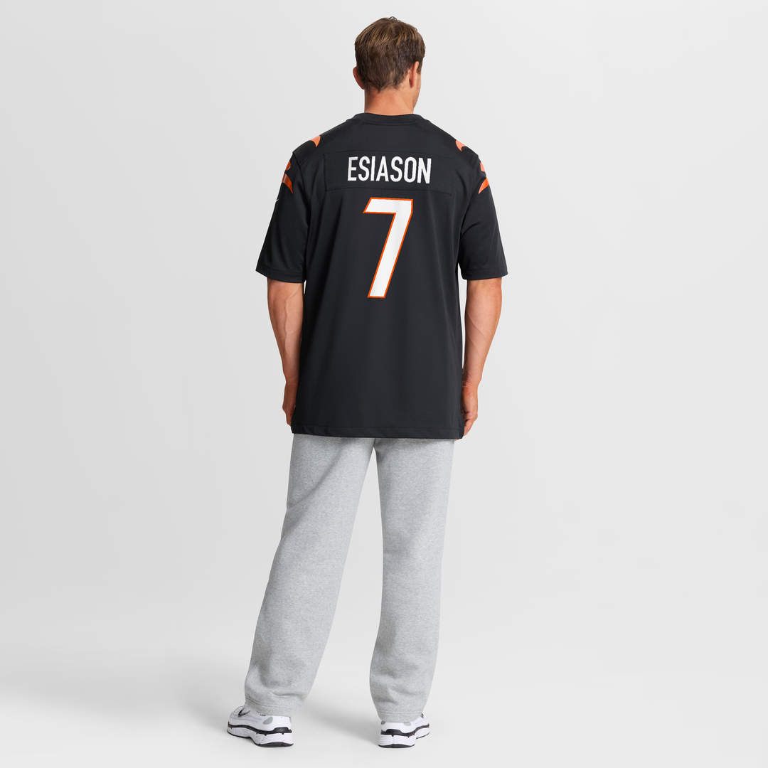 Boomer Esiason Cincinnati Bengals Black Retired Player Jersey