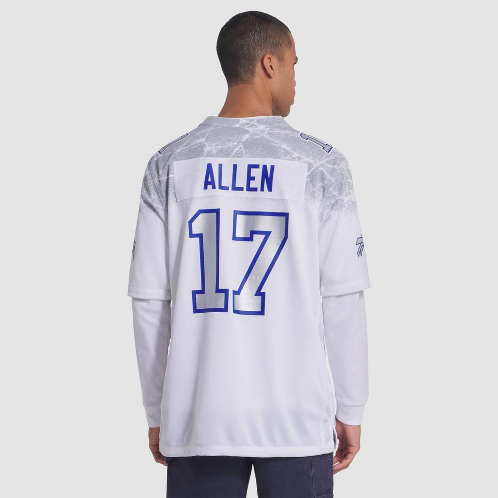 Josh Allen Buffalo Bills White Rivalries Collection Game Jersey
