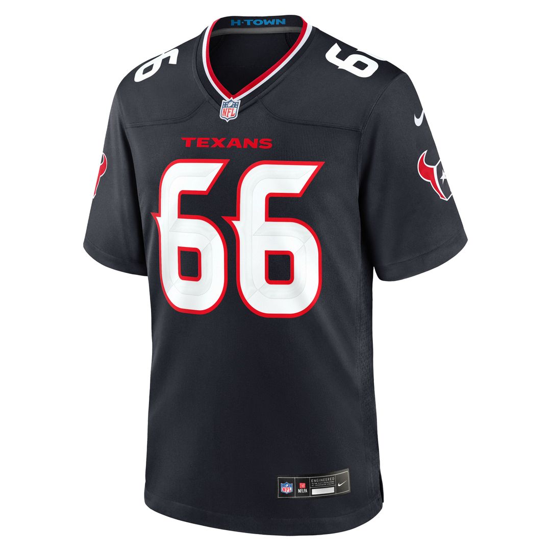 Keylan Rutledge Houston Texans Navy Team Game Jersey