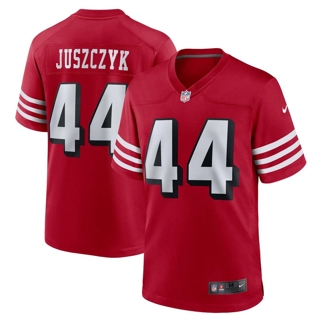 Kyle Juszczyk San Francisco 49ers Scarlet Alternate Game Jersey